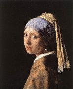 Jan Vermeer Girl with a Pearl Earring china oil painting reproduction